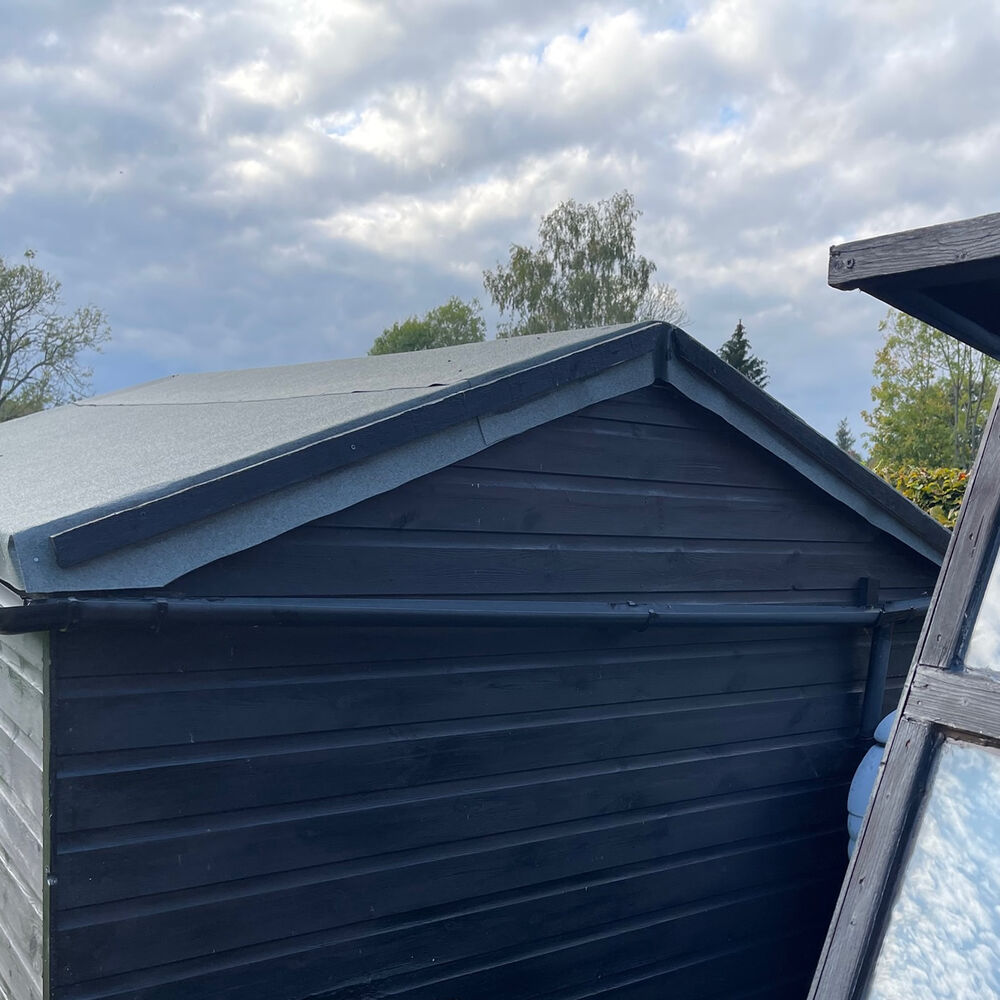 Completed maintenance repair on a residential property